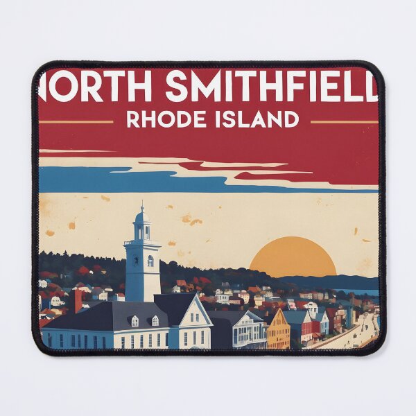 Item preview, North Smithfield Rhode Island 1950s USA Vintage Travel Tourism designed and sold by TravelersGems.