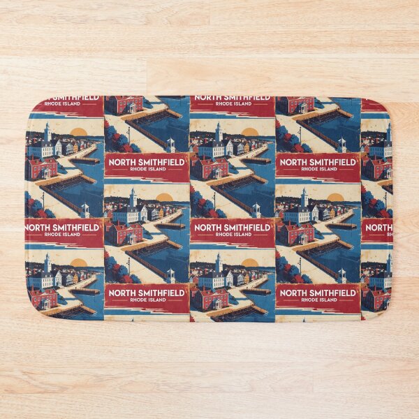 Item preview, North Smithfield Rhode Island 1950s USA Vintage Travel Tourism designed and sold by TravelersGems.