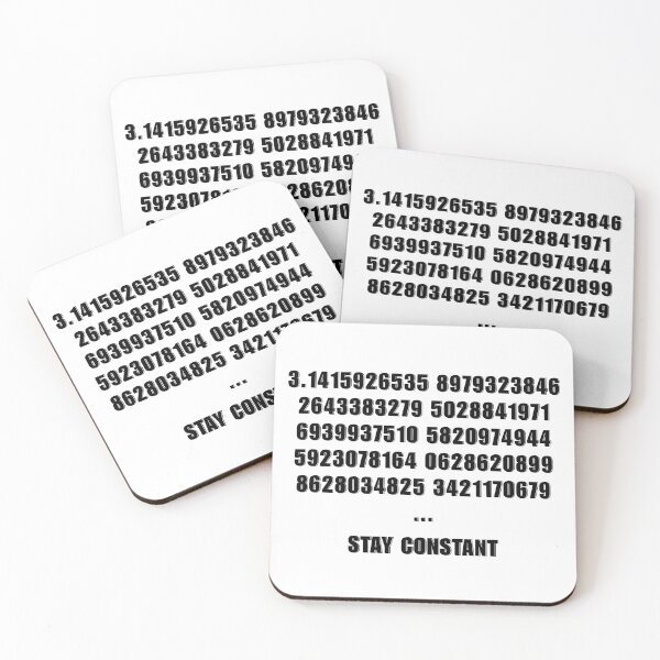 Item preview, Pi Symbol | 3.1415926535 | Stay Constant Smart Math Design designed and sold by Yuli Club.