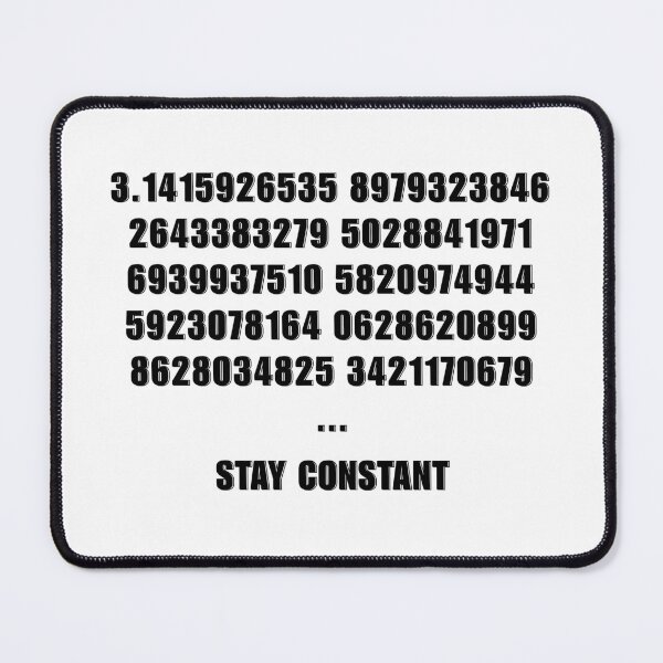 Item preview, Pi Symbol | 3.1415926535 | Stay Constant Smart Math Design designed and sold by Yuli Club.