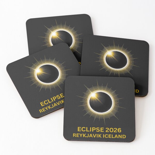 Item preview,  Eclipse 2026 Reykjavik Iceland: Chasing Shadows Finding Light Art designed and sold by elynne9.