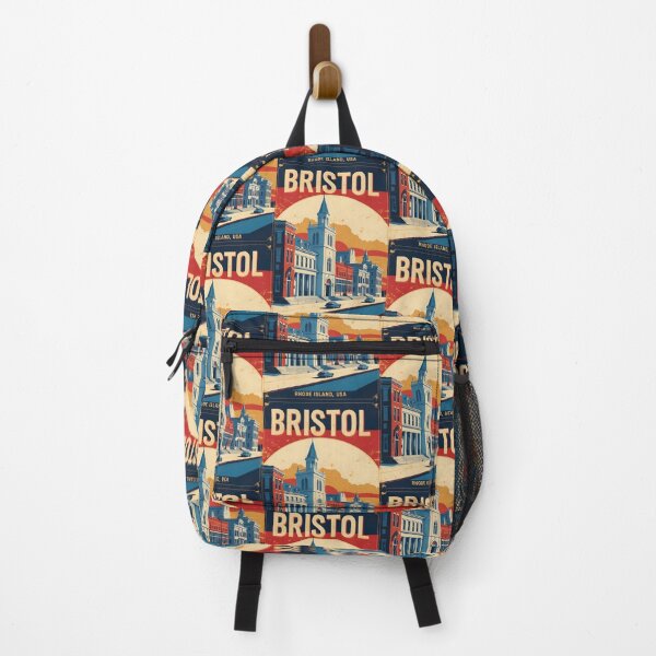 Item preview, Bristol Rhode Island 1950s USA Vintage Travel Tourism designed and sold by TravelersGems.