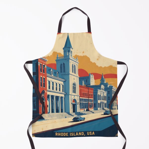 Item preview, Bristol Rhode Island 1950s USA Vintage Travel Tourism designed and sold by TravelersGems.