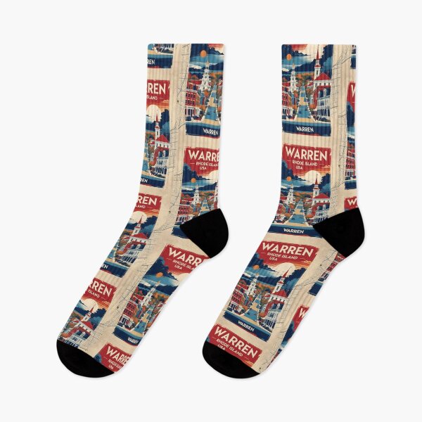 Item preview, Warren Rhode Island 1950s USA Vintage Travel Tourism designed and sold by TravelersGems.