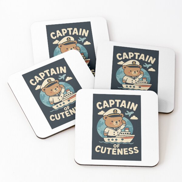 Item preview, Captain of Cuteness designed and sold by Travel Bug Crew.