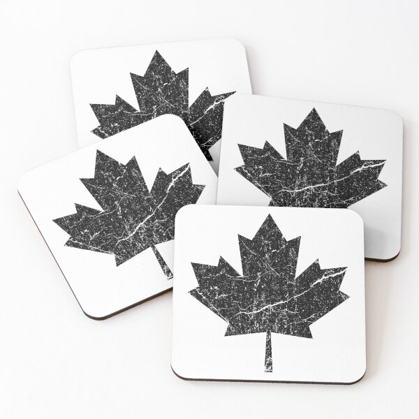 Item preview, Canadian Maple Leaf – Distressed Grunge Vintage Hockey Pride designed and sold by SkeletonsDanger.