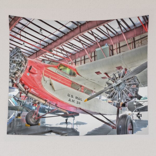 Item preview, U.S. Mail Carrier Vintage Airplane 101  designed and sold by RichFrancoCars.