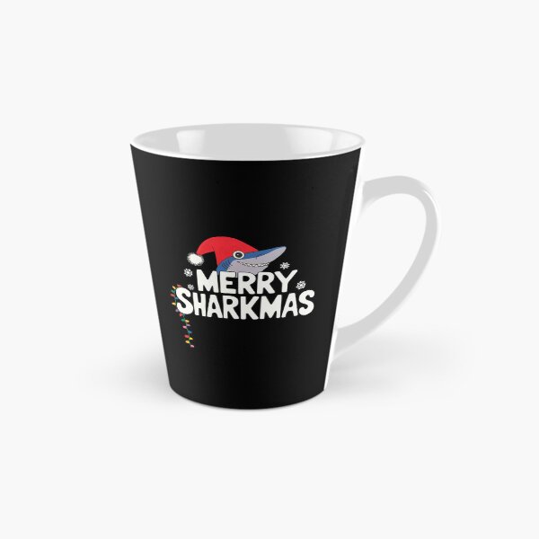 Item preview, Funny Merry Sharkmas | Santa Shark Christmas Design designed and sold by MartaDreamCraft ⭐⭐⭐⭐⭐.