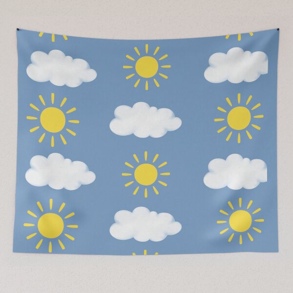 Item preview, Sun and clouds designed and sold by karakreatesherself.