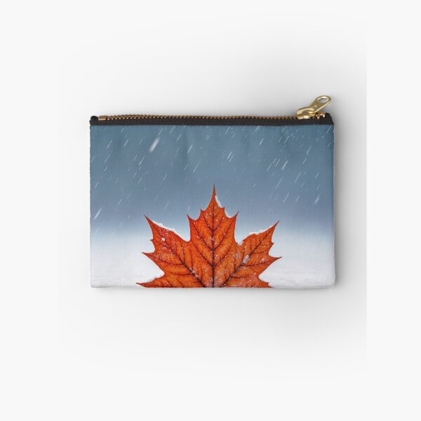 Item preview, Maple Leaf In Fresh Snowfall designed and sold by Maria Dryfhout.