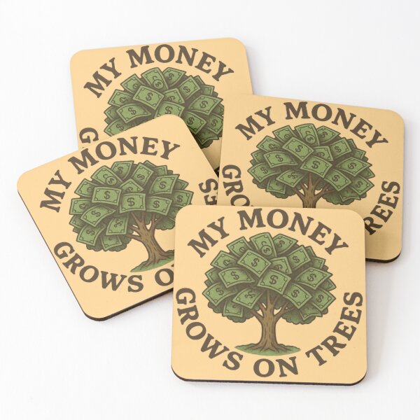 Item preview, My Money Grows On Trees T-Shirt designed and sold by OPixStudio.