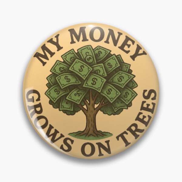 Item preview, My Money Grows On Trees T-Shirt designed and sold by OPixStudio.