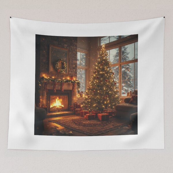 Item preview, "Wreath & Wonder: A Hearthside Holiday Dream" designed and sold by NaomiRut.