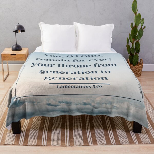 Item preview, Lamentations 5:19 designed and sold by Undonemadenew.