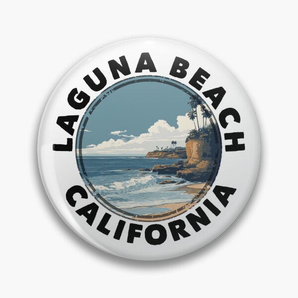 Item preview, Laguna Beach - California (with Black Lettering) designed and sold by VelvetRoom.