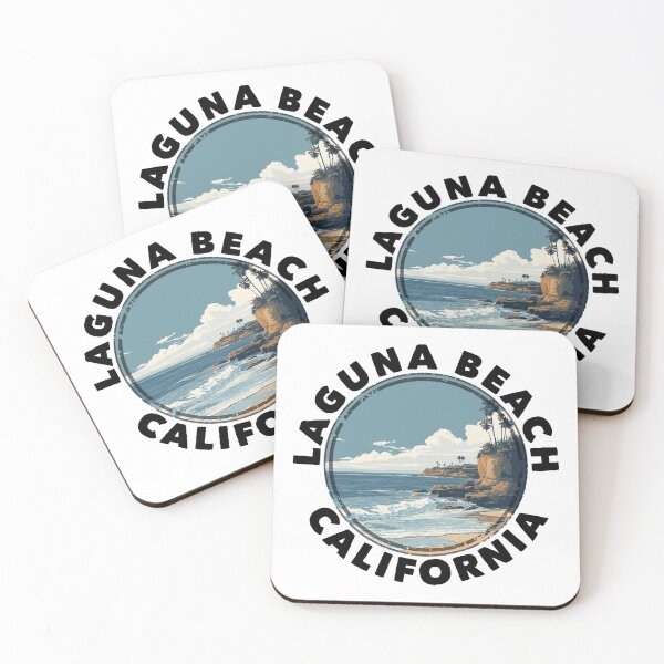 Item preview, Laguna Beach - California (with Black Lettering) designed and sold by VelvetRoom.