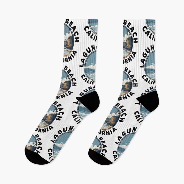 Item preview, Laguna Beach - California (with Black Lettering) designed and sold by VelvetRoom.