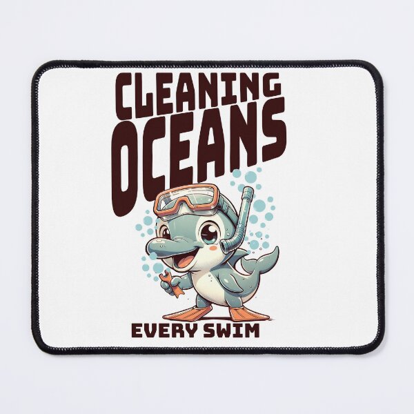 Item preview, Ocean Savior Dolphin – Environmentally Friendly Statement Design designed and sold by Design-by-Micha.