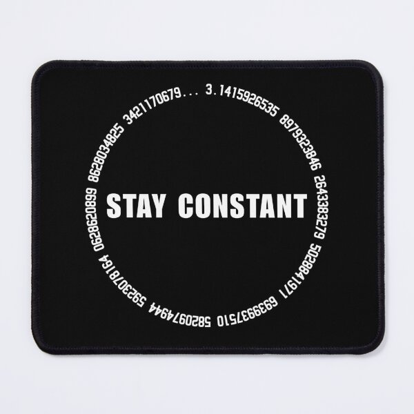 Item preview, Pi Circle Minimalist Design | Stay Constant | Mathematical Gift designed and sold by Yuli Club.