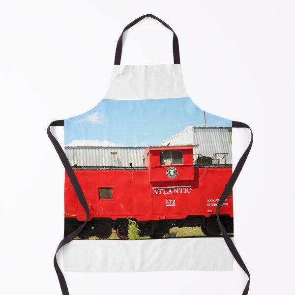 Item preview, Red Caboose on a Sunny Day designed and sold by Cynthia48.