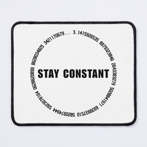 Item preview, Pi Circle Minimalist Design | Stay Constant | Mathematical Geometry Design designed and sold by Yuli Club.