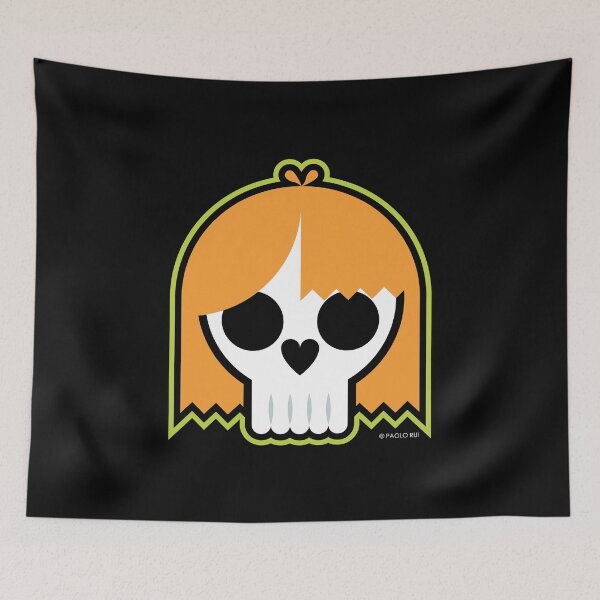 Item preview, Halloween Gals’ Skulls 4 - Gina designed and sold by PaoloRuiDesign.