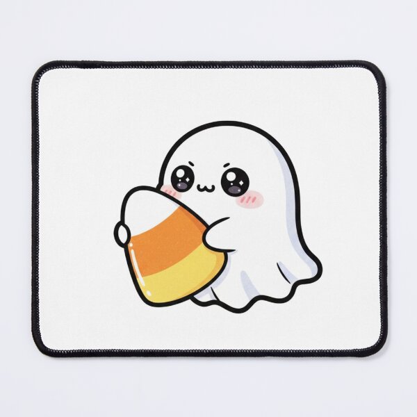 Item preview, Cute Halloween Ghost With Candy Corn designed and sold by notxeri.