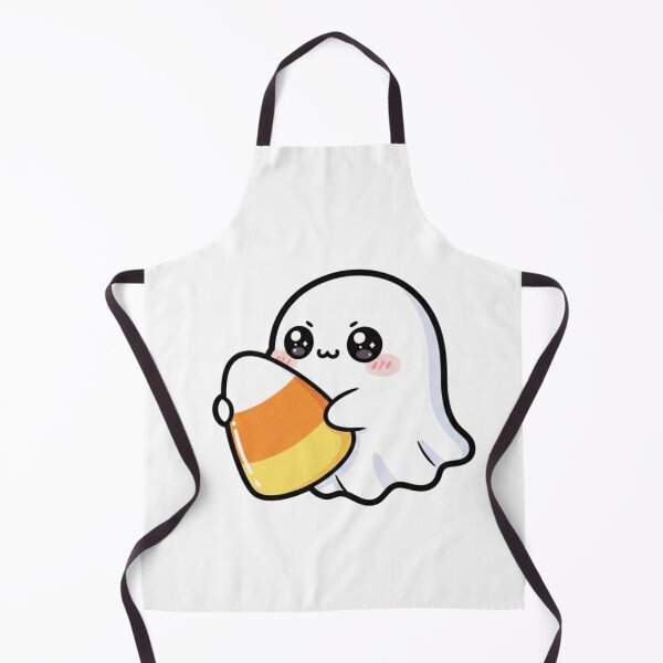 Item preview, Cute Halloween Ghost With Candy Corn designed and sold by notxeri.
