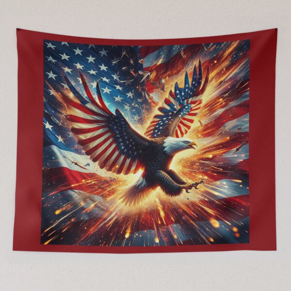 Item preview, Águila patriótica designed and sold by Bob Nash.