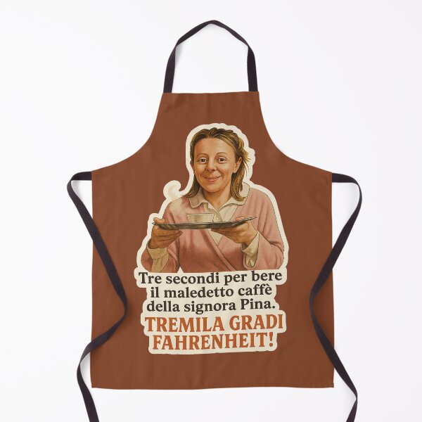 Item preview, La signora Pina – Tremila gradi Fahrenheit designed and sold by Lavoretty.