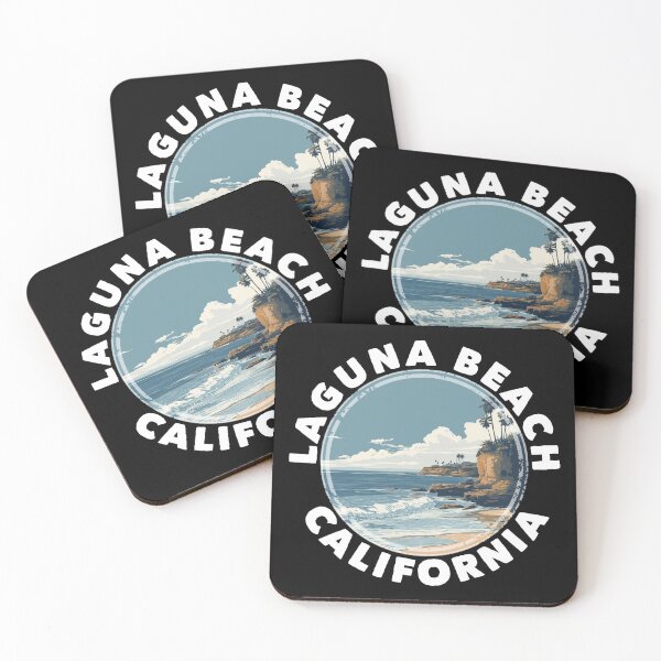 Item preview, Laguna Beach - California (with White Lettering) designed and sold by VelvetRoom.