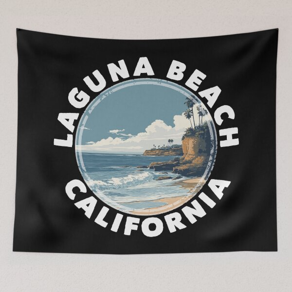 Item preview, Laguna Beach - California (with White Lettering) designed and sold by VelvetRoom.