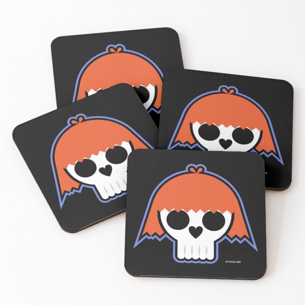 Item preview, Halloween Gals’ Skulls 8 - Pina designed and sold by PaoloRuiDesign.