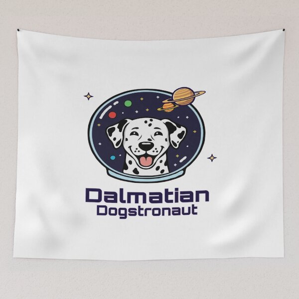 Item preview, Dalmatian Dogstronaut  – Cute Dog in Space designed and sold by The Real Life Symphony.