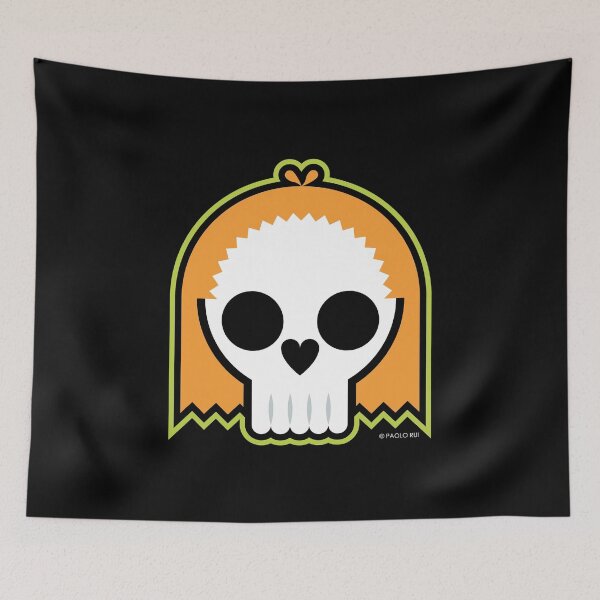 Item preview, Halloween Gals’ Skulls 11 - Vina designed and sold by PaoloRuiDesign.
