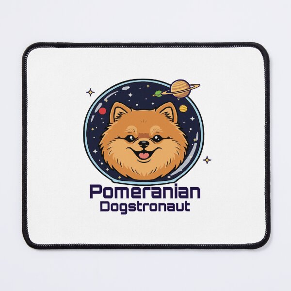 Item preview, Pomeranian Dogstronaut – Cute Dog in Space designed and sold by The Real Life Symphony.
