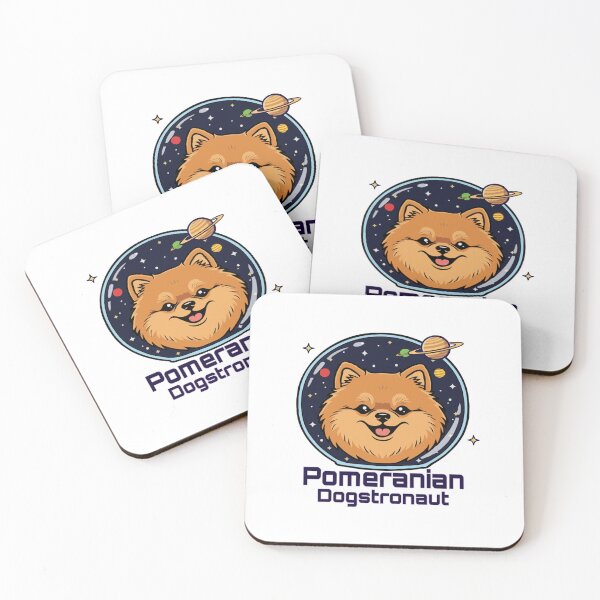 Item preview, Pomeranian Dogstronaut – Cute Dog in Space designed and sold by The Real Life Symphony.