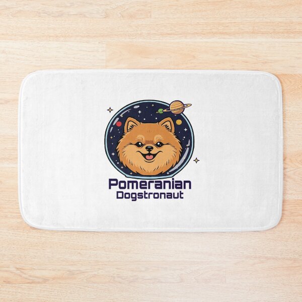 Item preview, Pomeranian Dogstronaut – Cute Dog in Space designed and sold by The Real Life Symphony.
