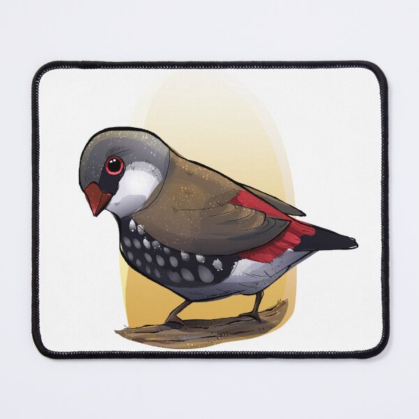 Item preview, Redtailed Finch designed and sold by jenniferLoree.