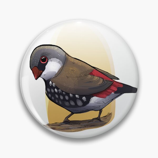 Item preview, Redtailed Finch designed and sold by jenniferLoree.