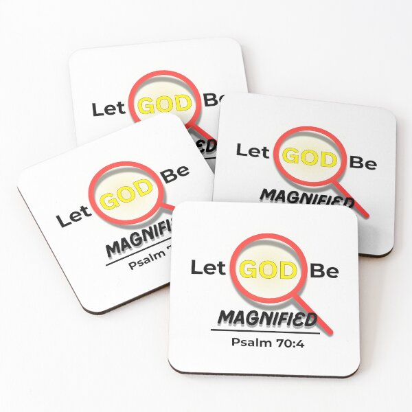 Item preview, God Be Magnified — Minimal Faith Streetwear Design designed and sold by SupremeTeez.
