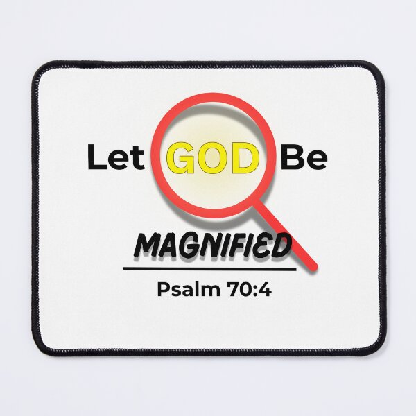 Item preview, God Be Magnified — Minimal Faith Streetwear Design designed and sold by SupremeTeez.
