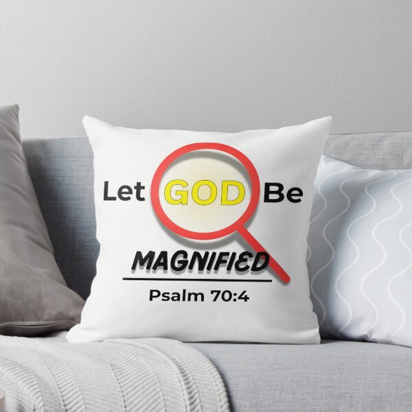 Item preview, God Be Magnified — Minimal Faith Streetwear Design designed and sold by SupremeTeez.