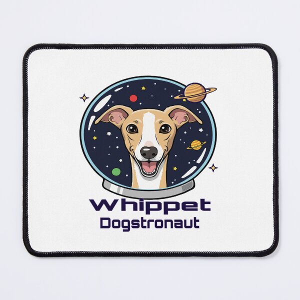 Item preview, Whippet Dogstronaut – Cute Dog in Space designed and sold by The Real Life Symphony.