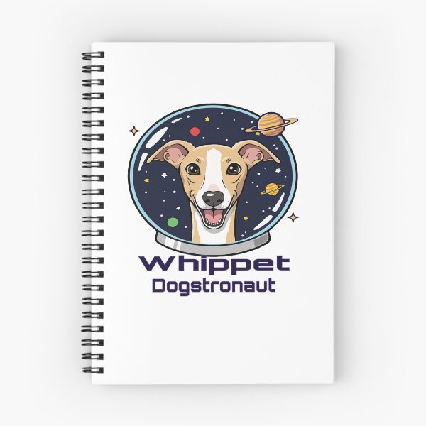 Item preview, Whippet Dogstronaut – Cute Dog in Space designed and sold by The Real Life Symphony.