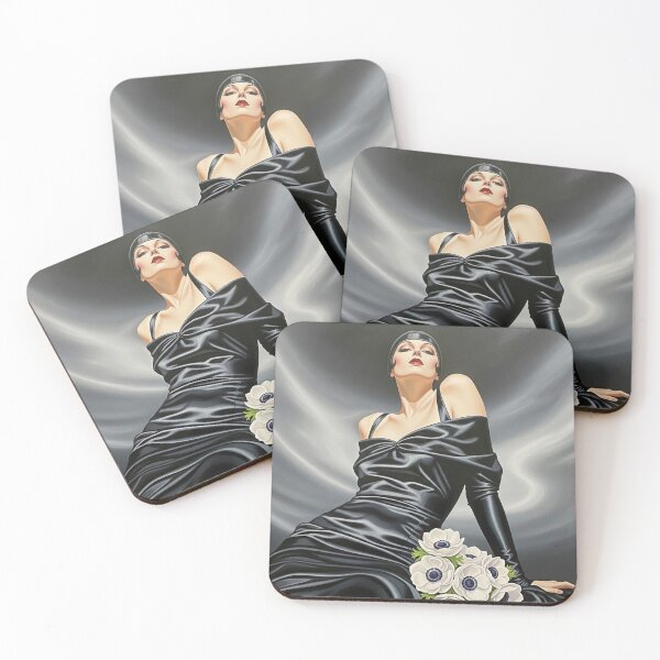 Item preview, The Heart of the Night - Original Art Deco Artwork designed and sold by elektronen.