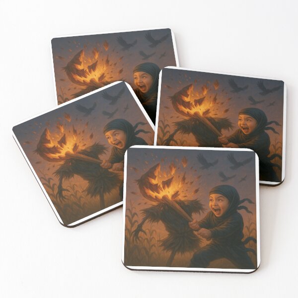 Item preview, Ninja kid smashes pumpkin designed and sold by KevinGarden.