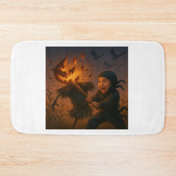 Item preview, Ninja kid smashes pumpkin designed and sold by KevinGarden.