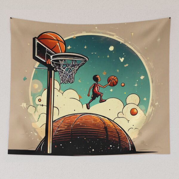 Item preview, Cosmic Basketball and Chaos designed and sold by Zofia Sosnecka.
