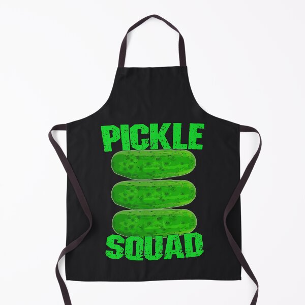 Item preview, Pickle Squad Funny Vegetable Quote designed and sold by SharpThreadZ.